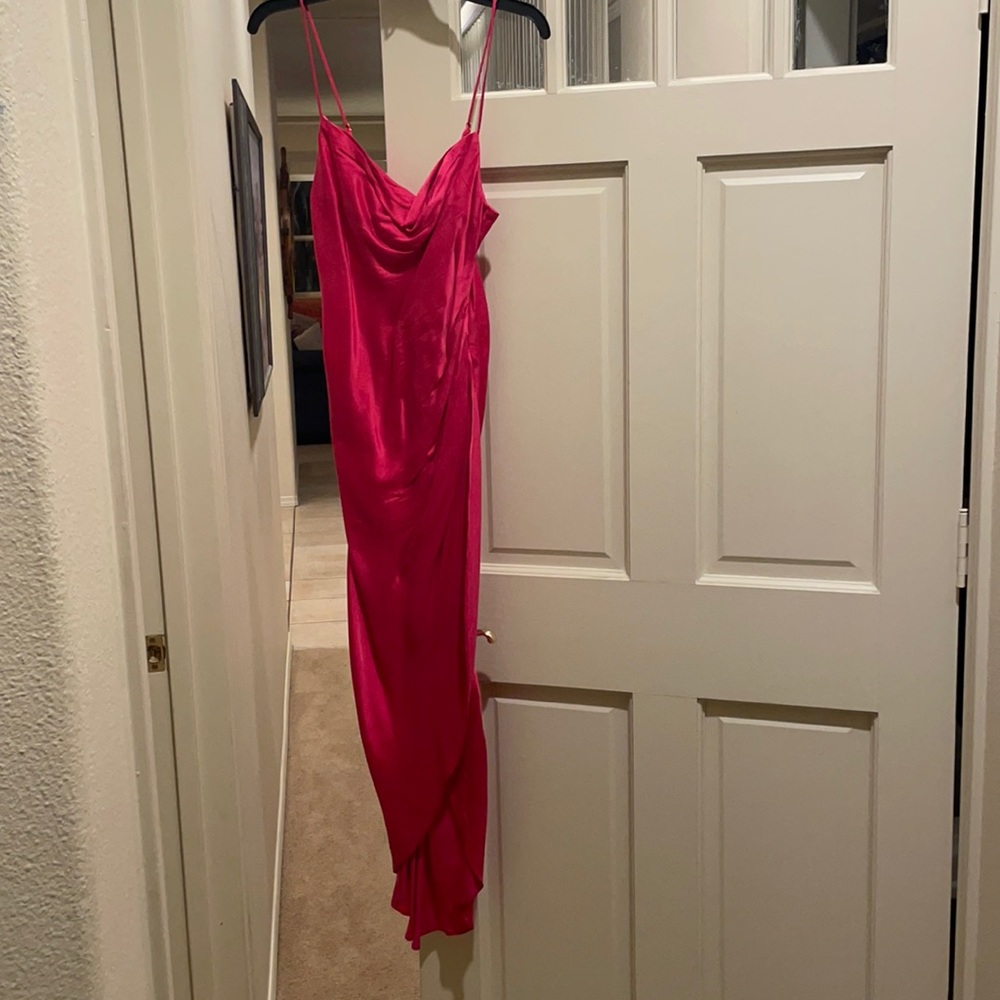 For love and lemons pink dress